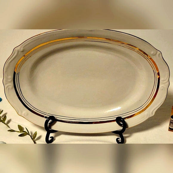 " CHODZIEZ " - Vintage - Collectible - Fine porcelain - Serving tray - POLAND - Picture 3 of 11